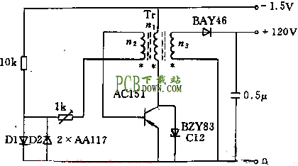 -1.5V/+120Vֱѹ任·